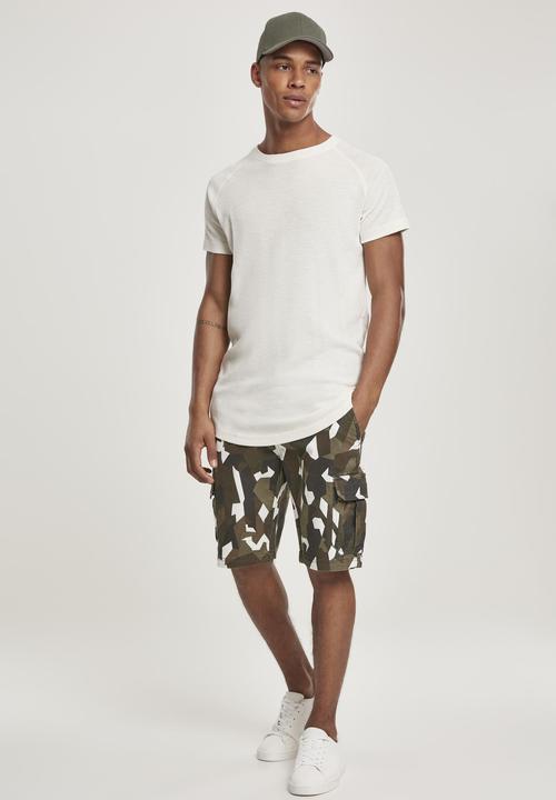 Image du produit Urban Classics Geometric Camo Stretch Twill Cargo Shorts (30)
