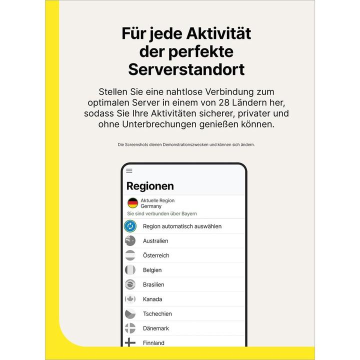 Image du produit NortonLifeLock Symantec Norton VPN Ultimate ESD, Vollversion, 10 PC, 1Jahr 50 (10 Utilisateur, 12 mois)