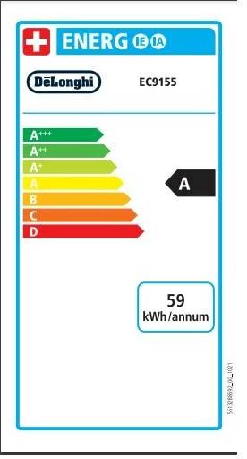 Energie-Label De'Longhi La Specialista Arte