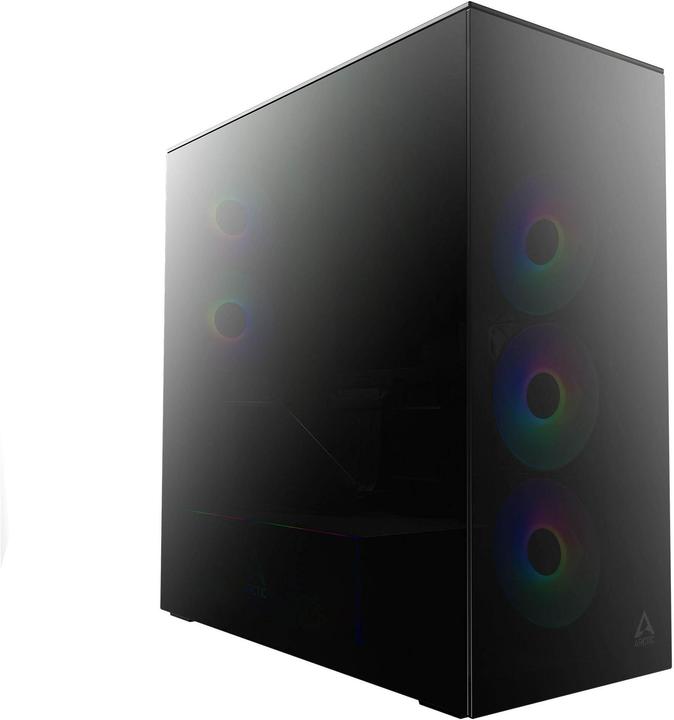 Produktbild Arctic Cooling PC-Gehäuse ACPCC00019A Black Mirror, Unterstützte (ATX, E-ATX)