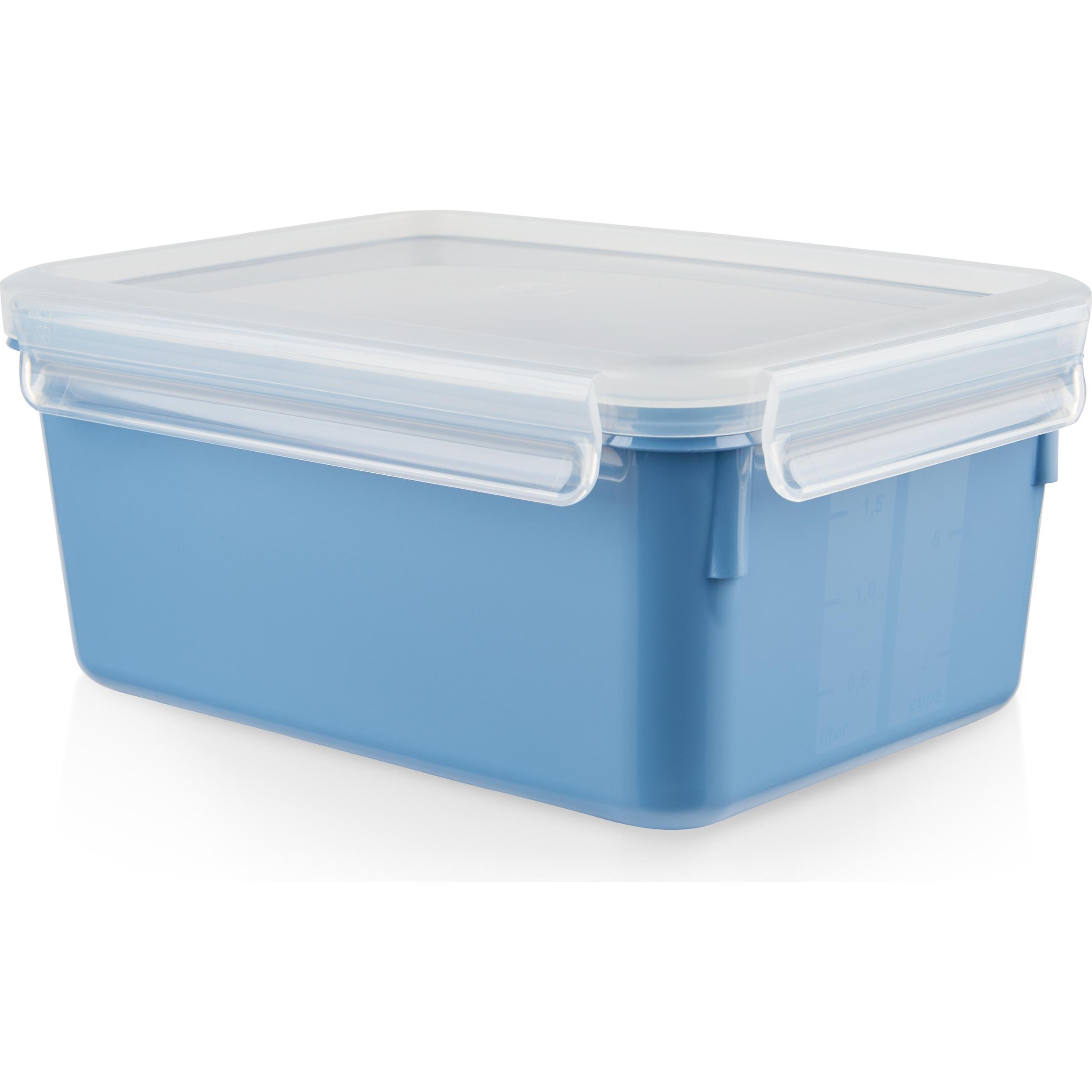 Emsa Clip & Close, Vorratsbehälter, Blau
