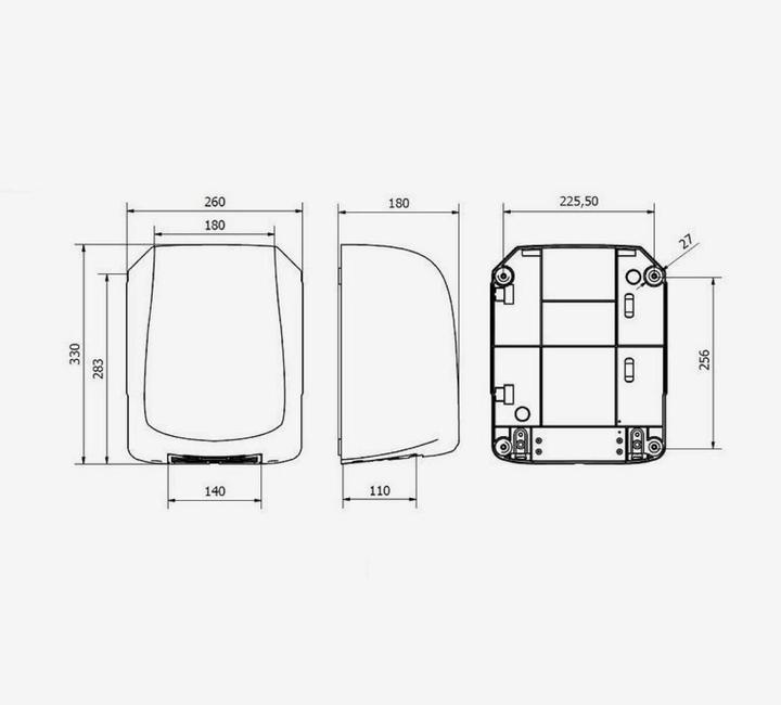 Produktbild Jofel Portarotoli di Carta Igienica ad Alta Prestazione AVE