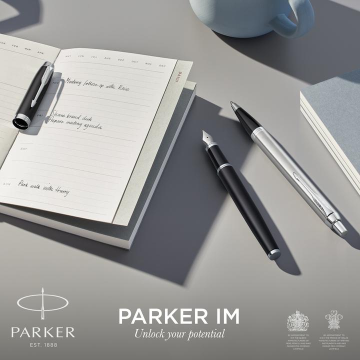 Actual product image Parker Pen IM Mat Blue C.C. (Blue, 1 x)