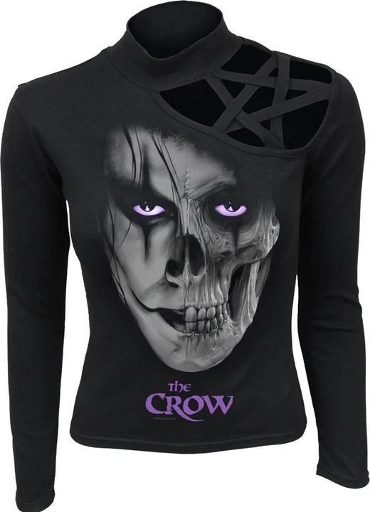 Produktbild Spiral Skull Face TShirt Langärmlig (M)