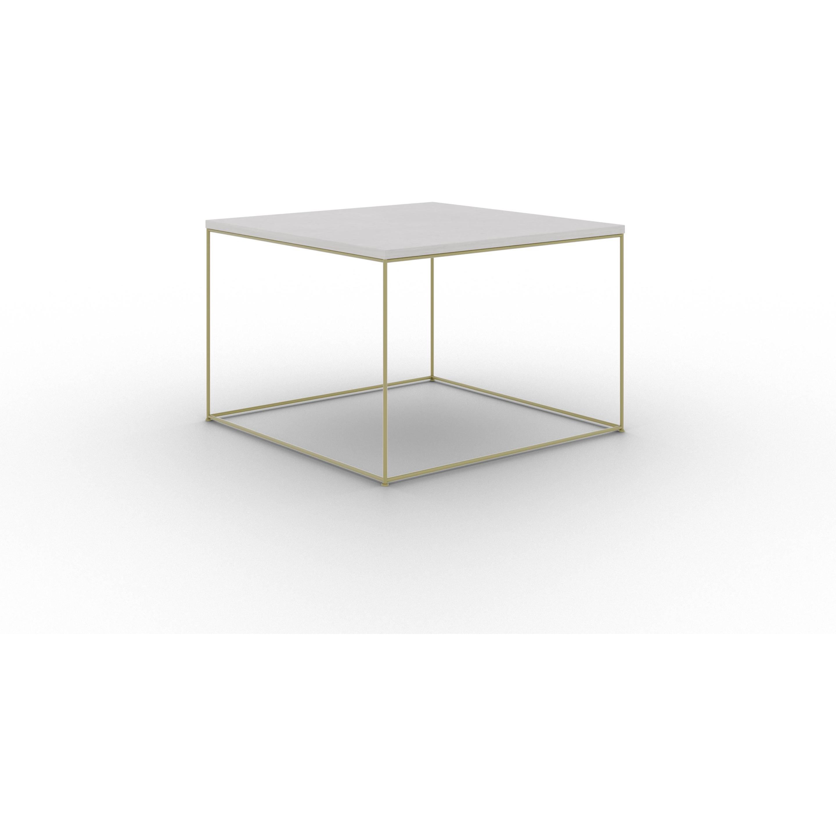 ADRK Furniture, Couchtisch + Beistelltisch, Roni (65 x 65 x 37 cm)