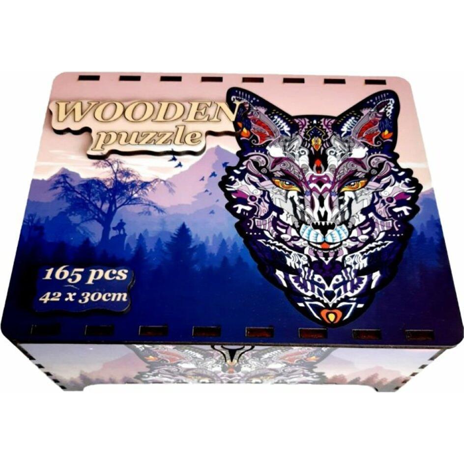 Fa Lixen Holzpuzzle Fuchs XL 165 Teile im Geschenkkarton (165 Teile)