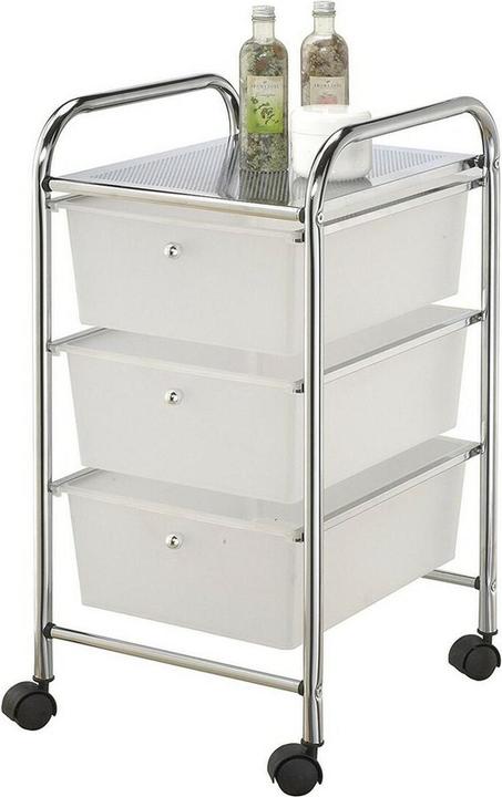 Produktbild Berilo Rollcontainer Durchsichtig (37 x 61 x 32 cm) (37 x 32 x 61 cm)