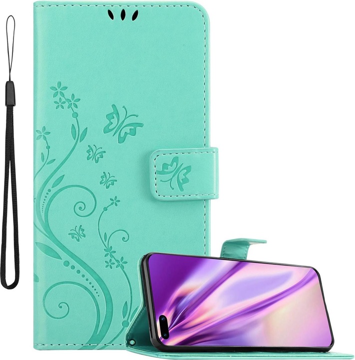 Floral turquoise
