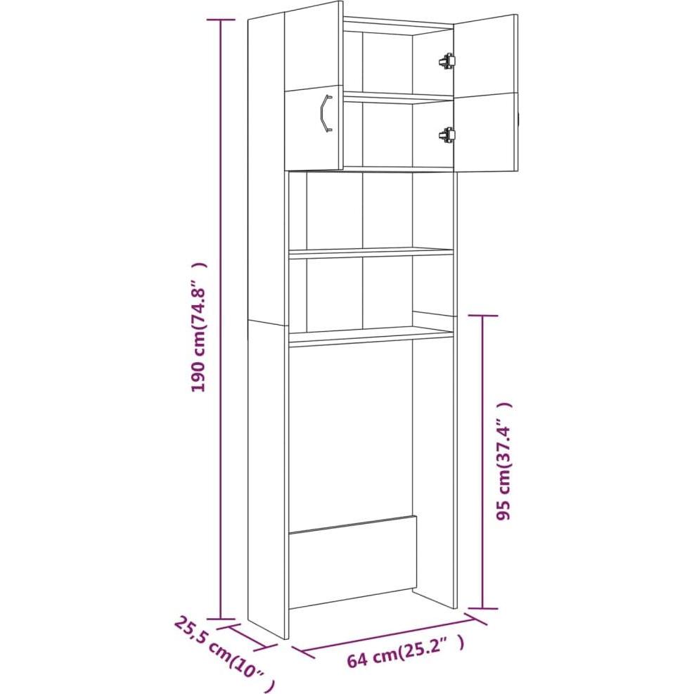 Thumbnail - VidaXL, Badezimmerschrank, Jurg