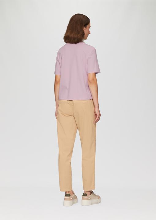 Produktbild S.Oliver T-Shirt Verkürztes T-Shirt mit Crew Neck (46)