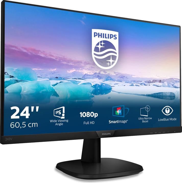Produktbild Philips 243V7QJABF/00 (1920 x 1080 Pixel, 24")
