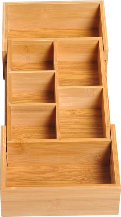 Produktbild Homcom Ausziehbarer Organizer mit 5 bis 7 Fächer (17.60 cm, 1x)