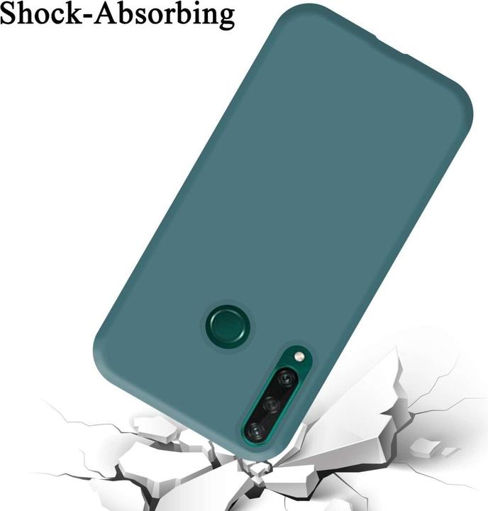 Actual product image Cadorabo Bumper Case for Huawei Y6P TPU Liquid Silicone Cover for Huawei Y6P (Huawei Y6p)
