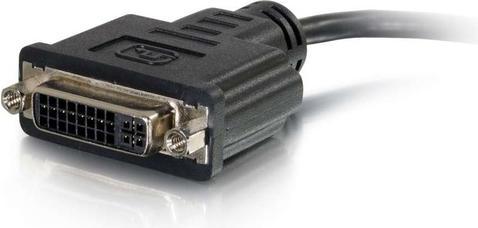 Image du produit C2G Dongle convertisseur-adaptateur HDMI® mâle vers Single Link DVI-D™ femelle (20.30 cm)