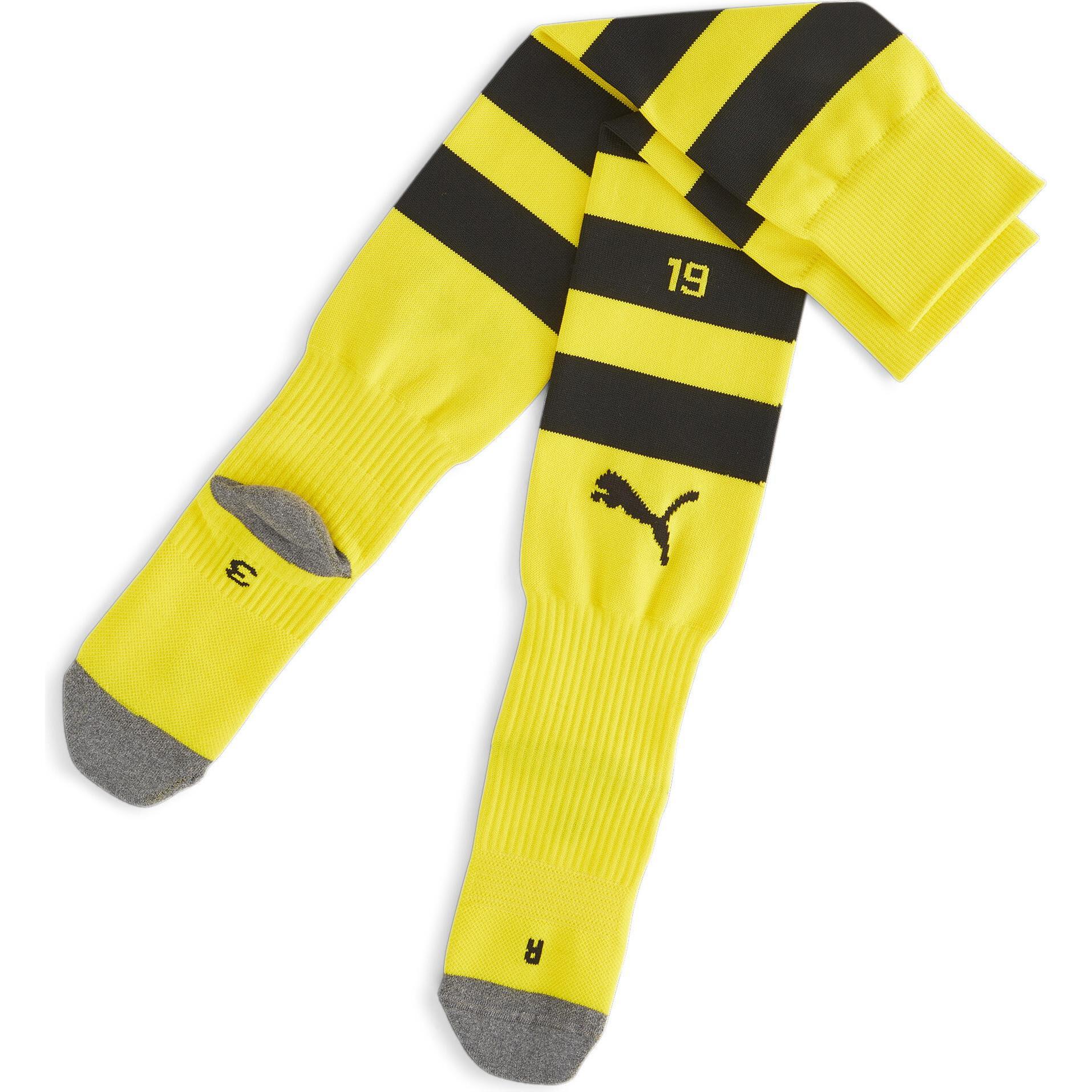 Thumbnail - Puma, Herren, Sportsocken, Team BVB Striped Socks Replica (47 - 49), Gelb