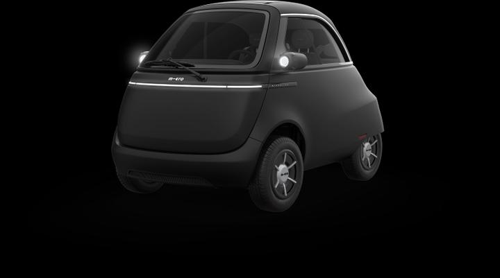 Actual product image Microlino Mid Range Gotham Black (Electric, 17 hp)