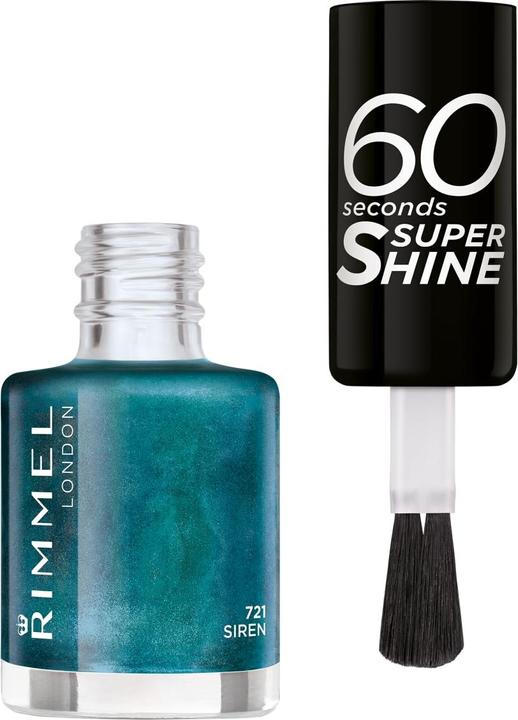 Actual product image Rimmel London 60 Seconds Super Shine (721, Colour paint)