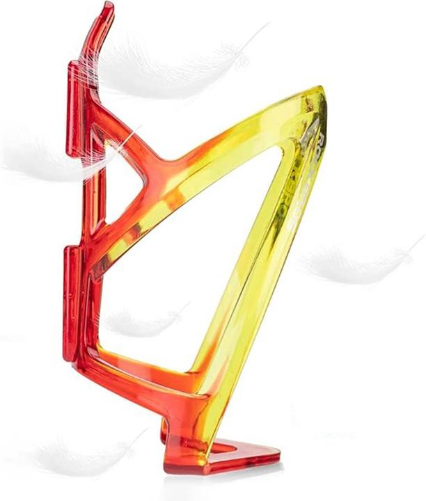 Actual product image Rockbros FK338 bicycle holder for water bottle - red and yellow