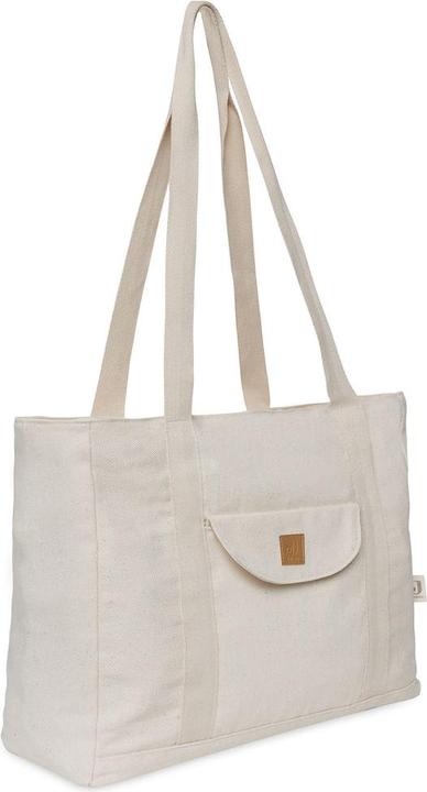 Actual product image Jollein Luiertas Shopper Twill - Natural