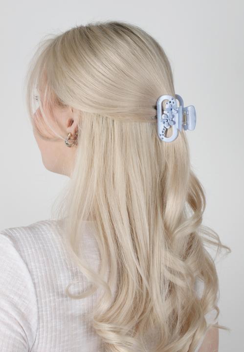 Produktbild Trisa Fashion Set Haarklammern mit Strass Lila-Grau 2 Stk. (2 Stk.)