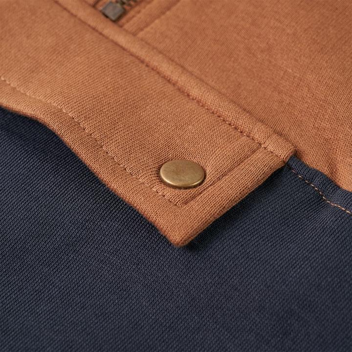 Immagine prodotto vidaXL Maglia con cappuccio e mezza zip per bambini (116)