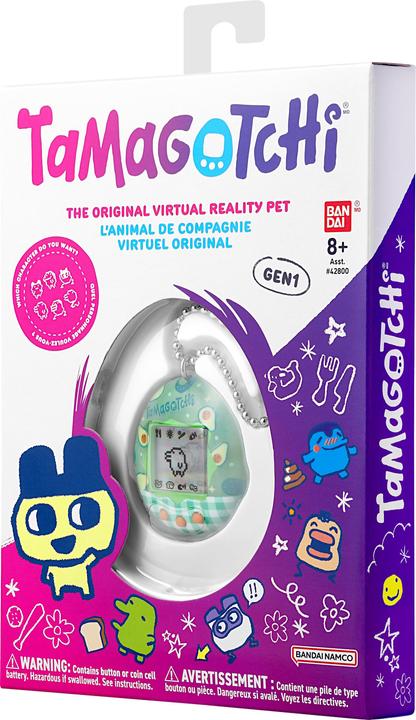 Actual product image Bandai Original Avocado Tamagotchi, virtual pet