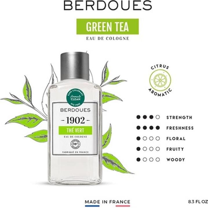 Produktbild Berdoues 1902 Green Tea (Eau de Cologne, 245 ml)