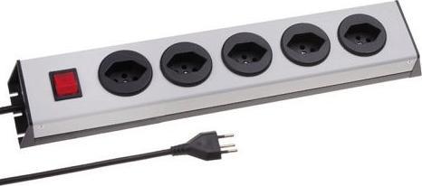 Produktbild Max Hauri Power Line mit Schalter (5 x, Typ 13, 1.50 m)