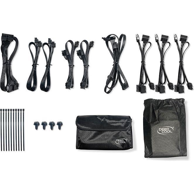 Thumbnail - Deepcool DQ850-M-V2L Netzteil 850 W 20+4 pin ATX Schwarz (850 W), PC Netzteil, Schwarz