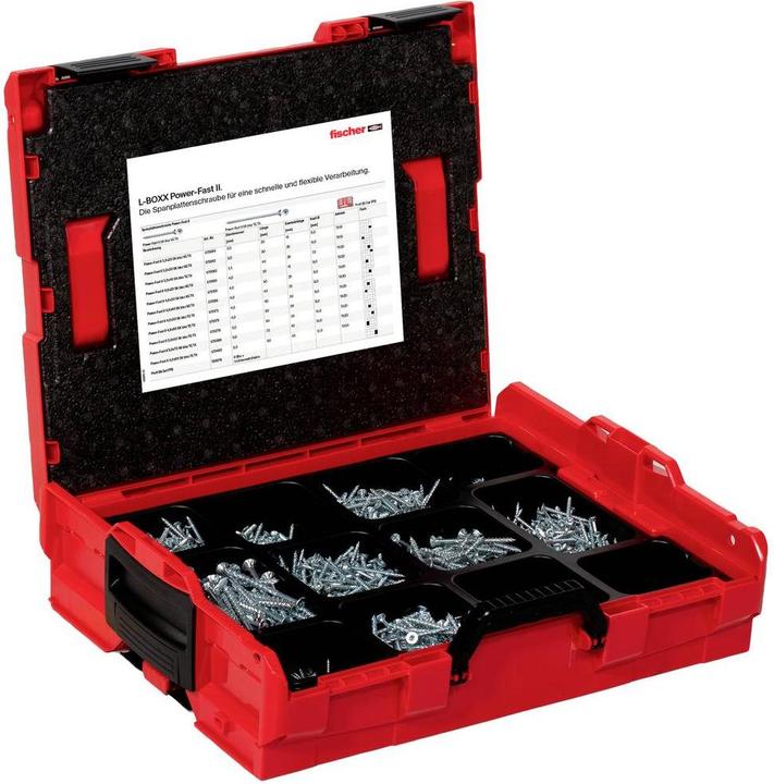 Immagine prodotto Fischer Action Power Fast II L-Boxx 102 (1801 Viti per pezzo)