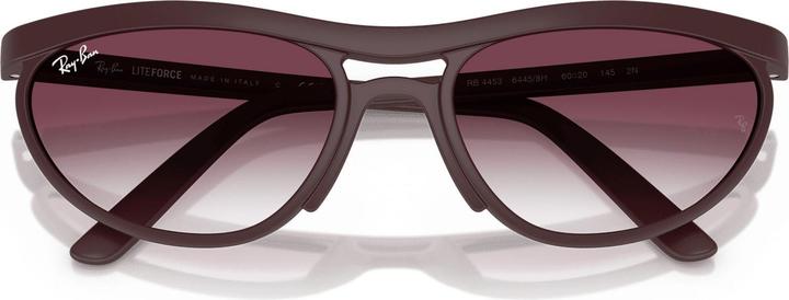 Sand Dunkelviolett, Transparent Verlaufstönung Dunkellila