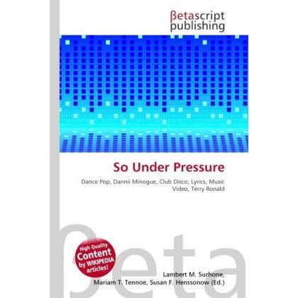 So Under Pressure, Fachbücher