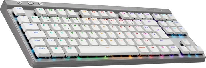 Immagine prodotto Logitech G515 LIGHTSPEED TKL Bianco (FR) (FR, Senza fili, Cablato)