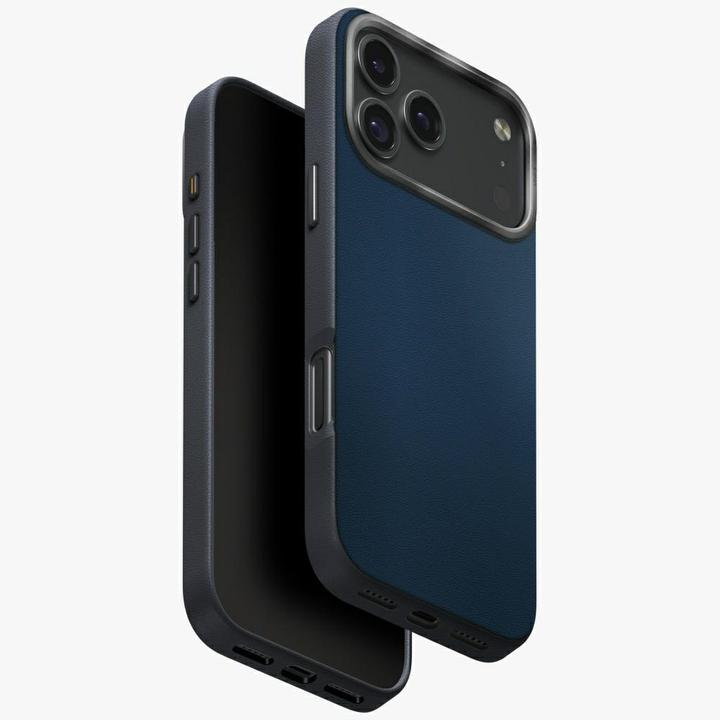 Produktbild Uniq Lyden DS Case for iPhone 17 Pro Max Magclick Charging Blue/Black (Apple iPhone 17 Pro Max)