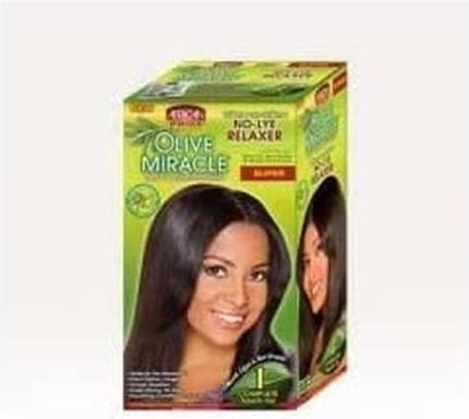Produktbild African Pride Olive Miracle Super Deep Conditioning No-Lye Relaxer Kit