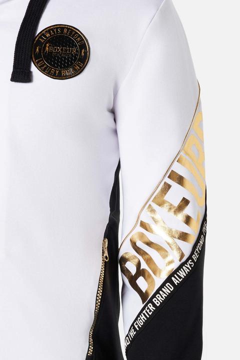 Immagine prodotto Boxeur des Rues Lettera stampata con cappuccio Full Zip (M)