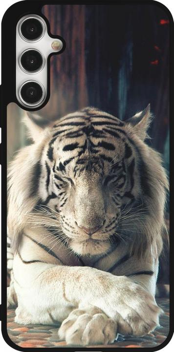 Image du produit PhoneLook Coque Silicone rigide noir Zen Tiger (Samsung Galaxy A34 5G)