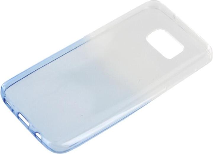 Actual product image OEM TPU Case Shine Samsung Galaxy S7 blue (Samsung Galaxy S7)