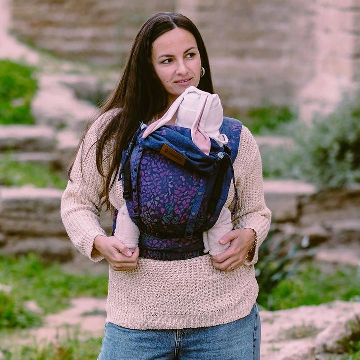 Actual product image Didymos DidyFlow Babytrage Mosaik Sparks in the Dark