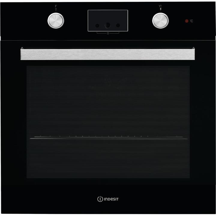 Indesit IFW 65Y0 J BL Backofen A, Edelstahl