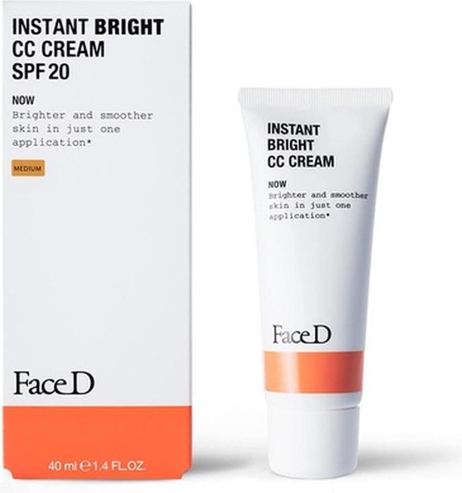 Actual product image FaceD Face D CC Cream SPF20 Color Correction Cream Medium