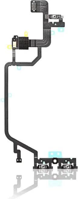 Image du produit Ferryxpress Câble Power / Volume Flex avec MICrophone Compatible pour iPhone XR (Couverture, Apple iPhone XR)