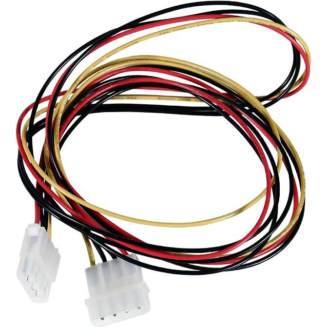 InLine 4polige Stromkabelverlängerung, Interne Kabel (PC)