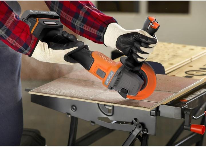 Actual product image Black & Decker BLACKDECKER 18V Brushless Cordless Grinder 115cm Bare BCG6L8NXJ (115 mm)