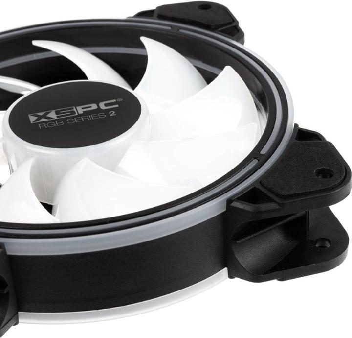 Actual product image XSPC RGB Series 2 ARGB PWM fan (120 mm, 1 x)