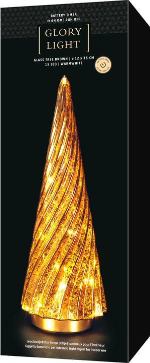 Image du produit STT Arbre en verre brun, 33