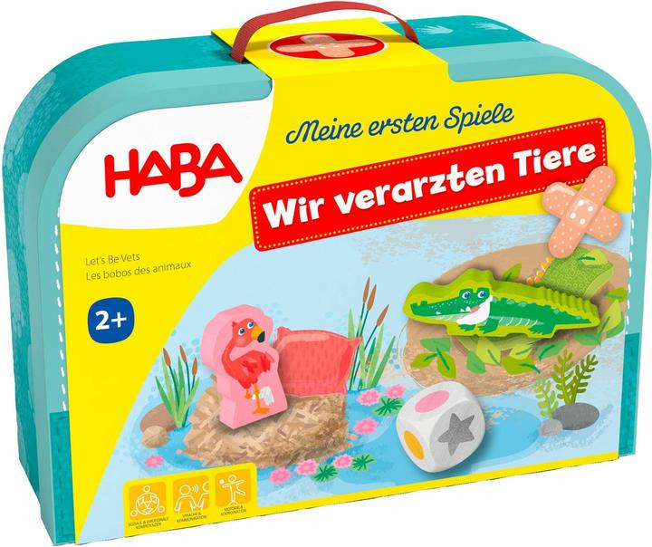 Haba My first games - We doctor animals (German, 1 - 4 Players)