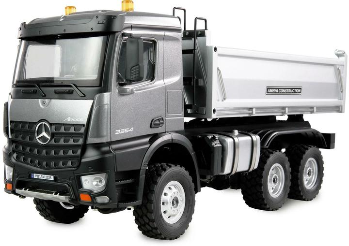 Actual product image Amewi Mercedes-Benz Arocs Kipper 6x6 1:14 RTR anthrazit (RTR Ready-to-Run)