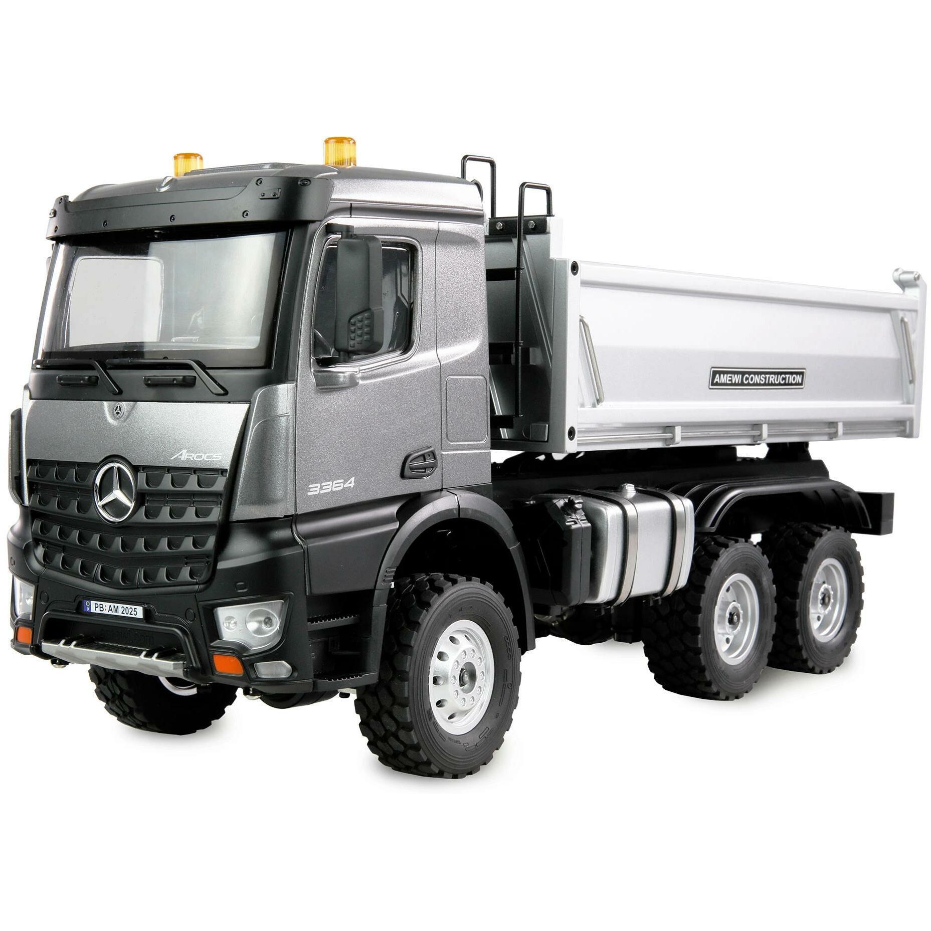 Amewi Mercedes-Benz Arocs Kipper 6x6 1:14 RTR anthrazit (RTR Ready-to-Run)