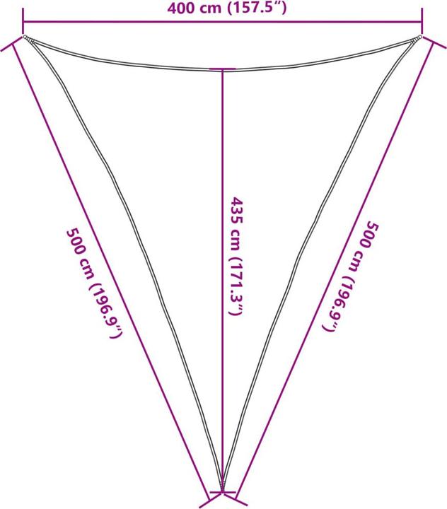 Actual product image vidaXL Wendy (5 x 5 x 6 m)